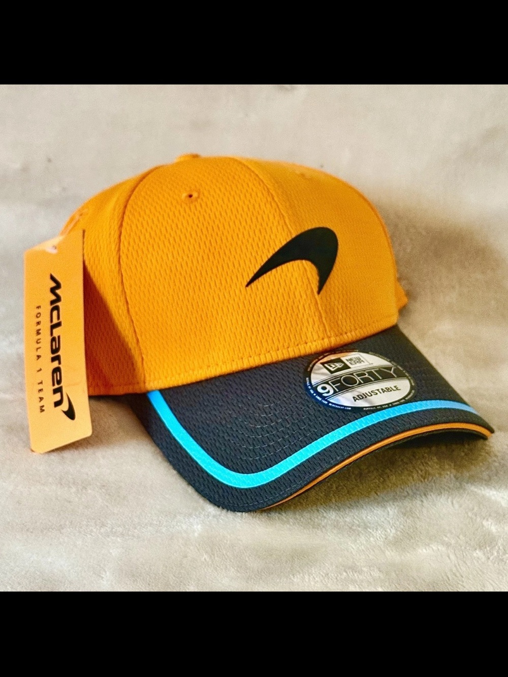 McLaren F1 Team Racing Hat New Era 9FORTY Baseball Cap Formula One Castore NWT